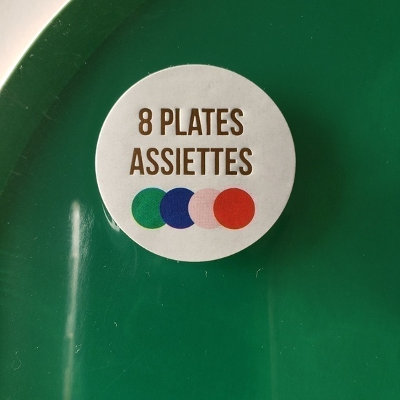 NWT - Meri Meri Round Happy Birthday Plates (set of 16) 10" - Picture 2 of 4